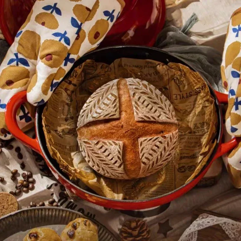 Dutch Oven Enamel - Эмалированная чугунная сковорода для хлеба с