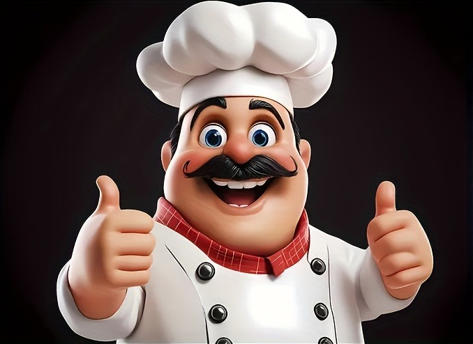 Home Cooking Game - Пазлы «Портрет великого повара» 500/1000/1200/2000 элементов,