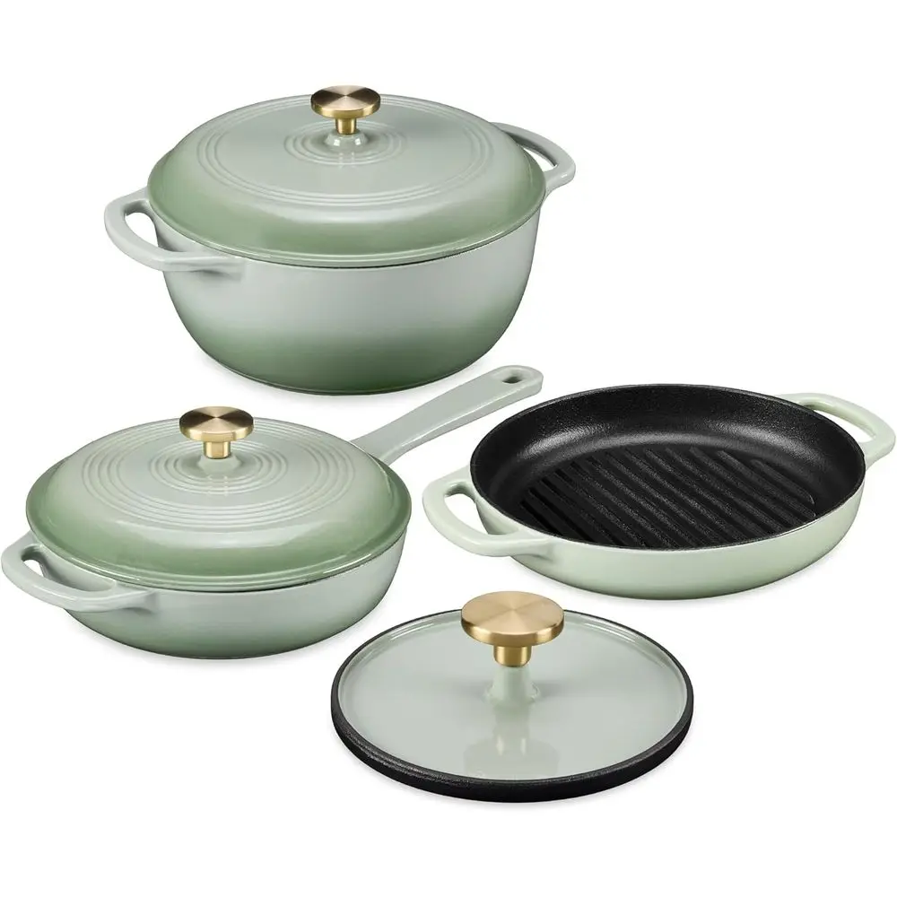 Dutch Oven Enamel - Набор посуды: 2-литровая антипригарная сковорода с