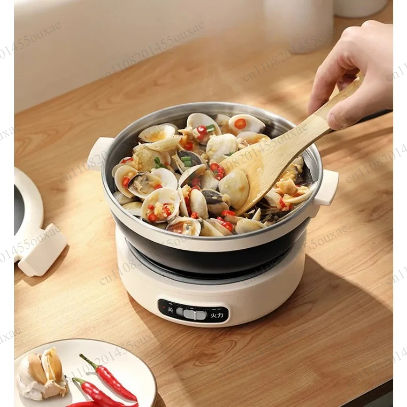 Hot Pot Portable Dual - Портативная складная электрическая мультиварка 220В, двойного