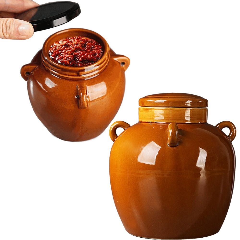 Большая керамическая банка для – обзор и цена Fermentation Crock