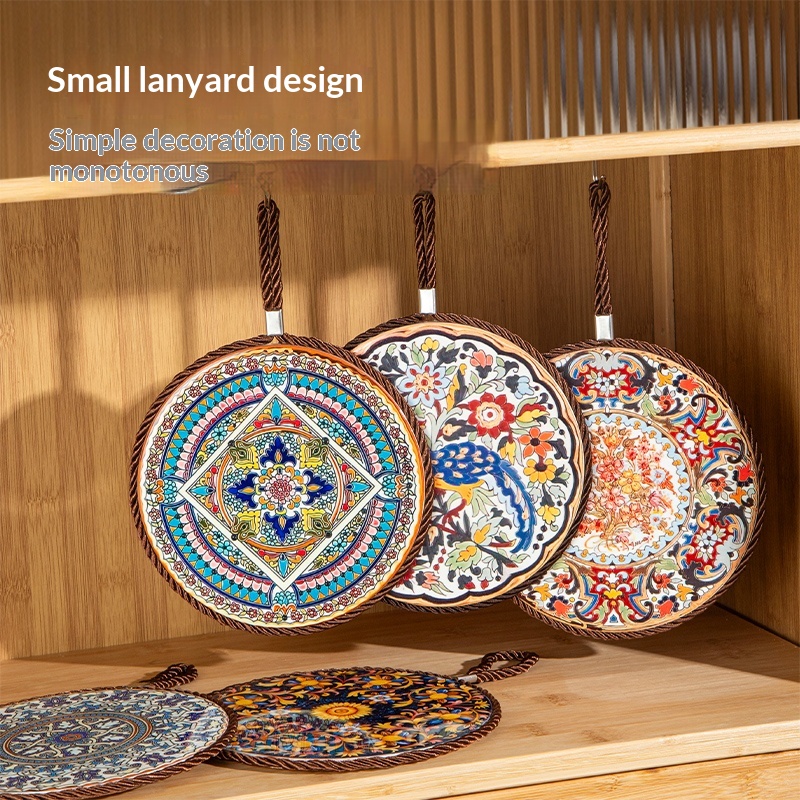 Винтажный термостойкий коврик  – обзор и цена Dutch Oven Enamel