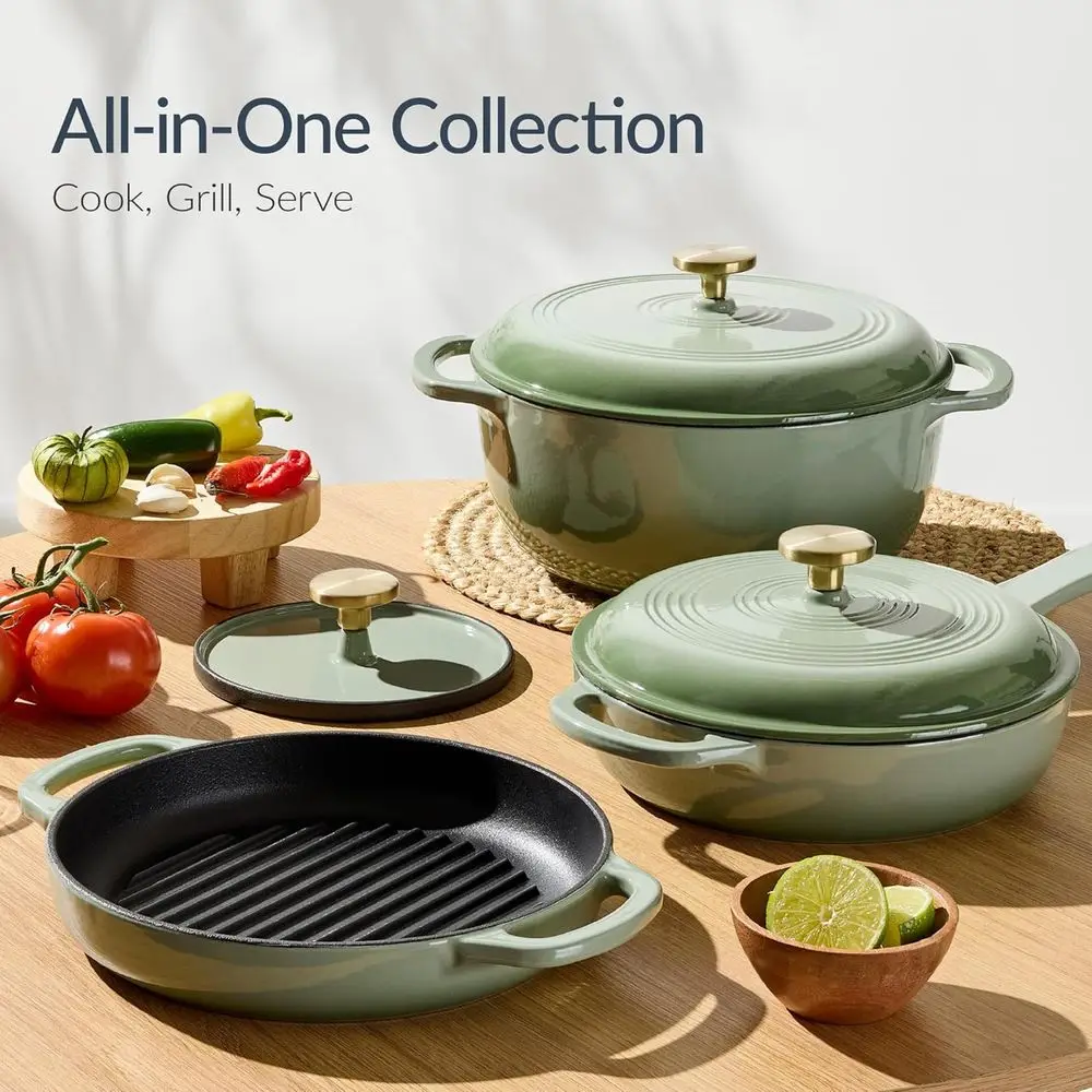 Набор посуды: 2-литровая антип – обзор и цена Dutch Oven Enamel