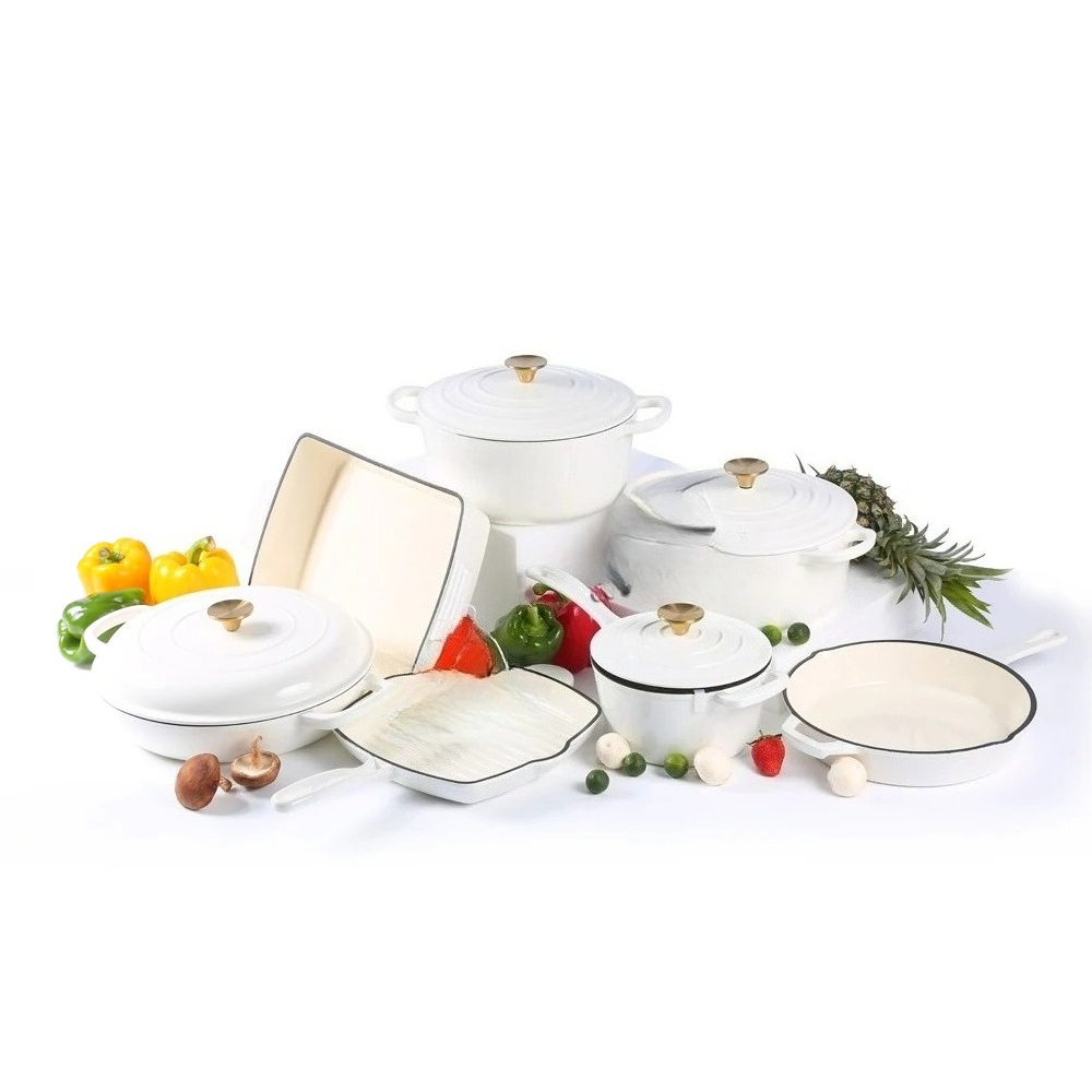 Набор посуды из эмалированного – обзор и цена Dutch Oven Enamel