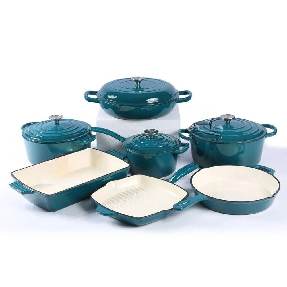 Набор посуды из эмалированного – обзор и цена Dutch Oven Enamel