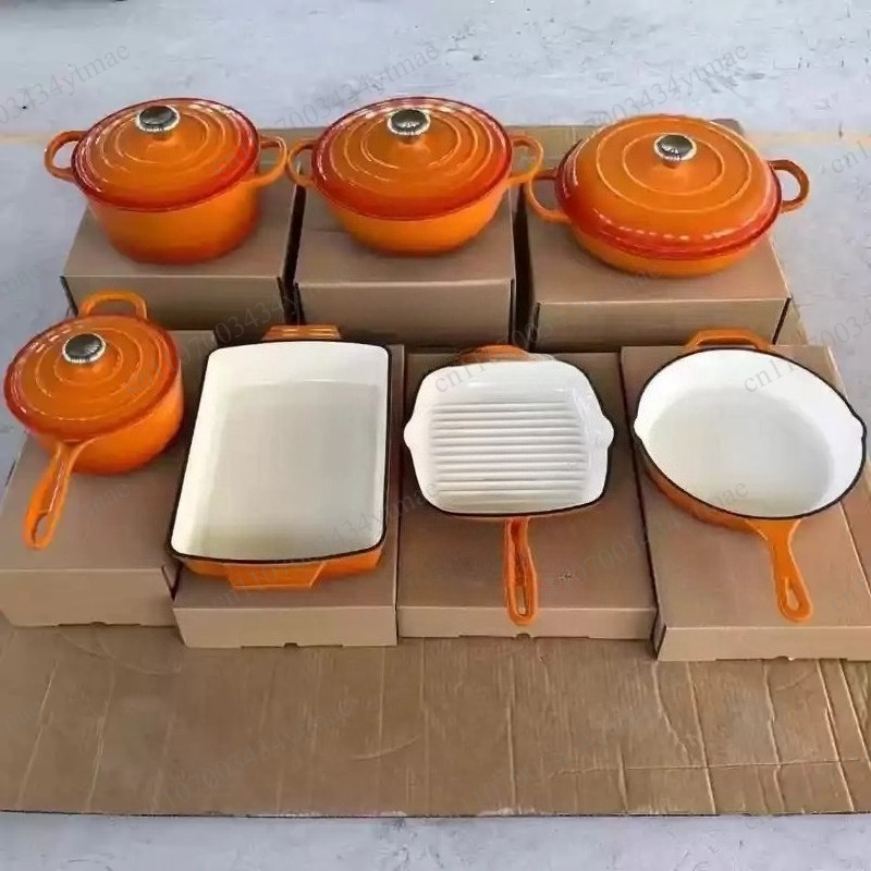 Набор из 7 предметов: эмалиров – обзор и цена Dutch Oven Enamel